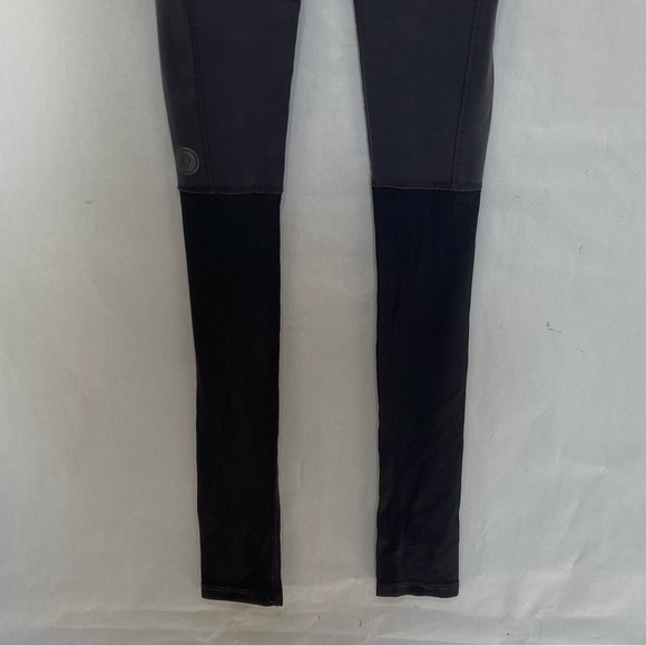 PURE BARRE BY SPLITS 59 GRAY LEG WARMER RIBBED LEGGINGS - Picture 15 of 16